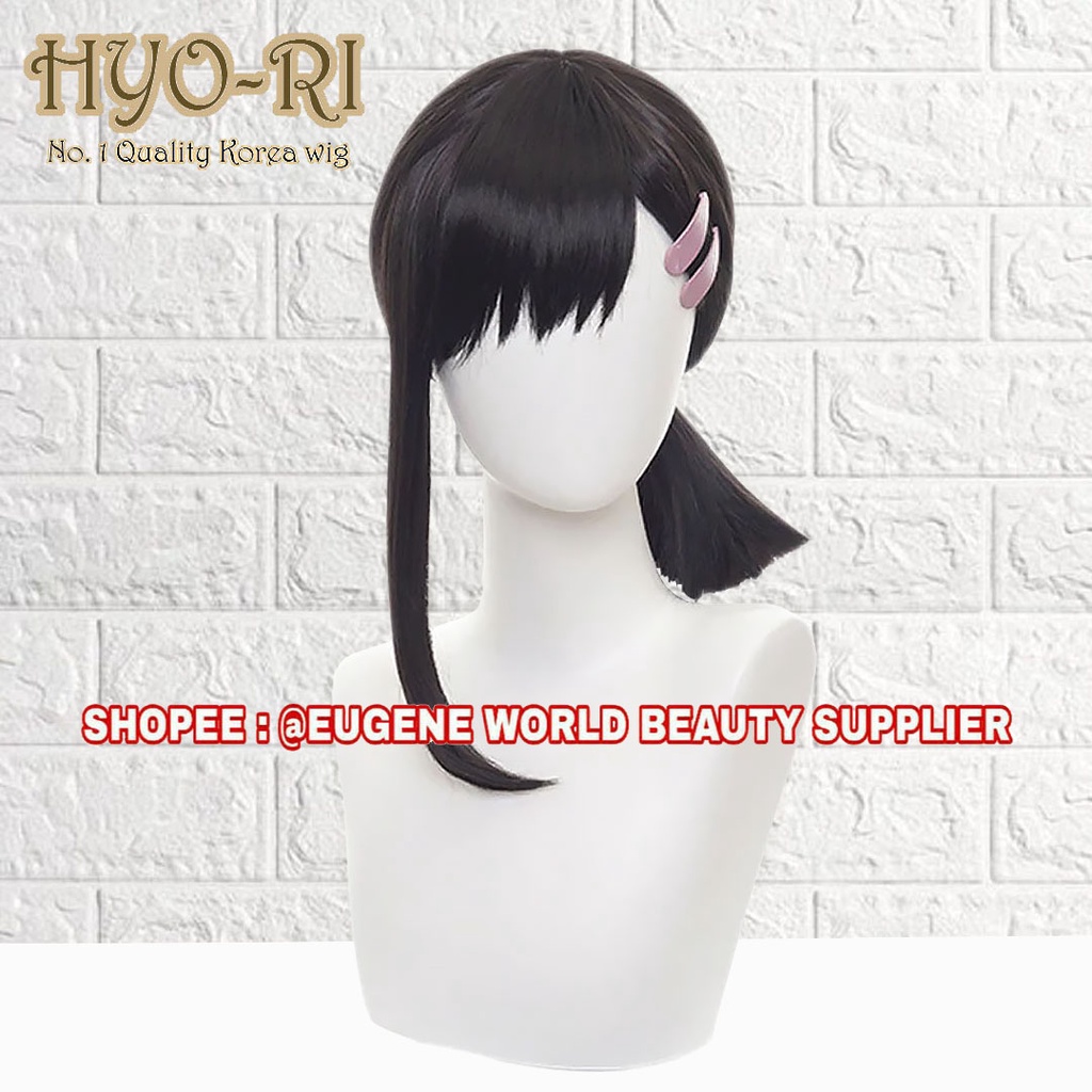 READY STOCK - WIG KOBENI HIGASHIYAMA WIG HIGASHIYAMA KOBENI WIG COSPLAY ANIME CHAINSAW MAN WIG CEWE 