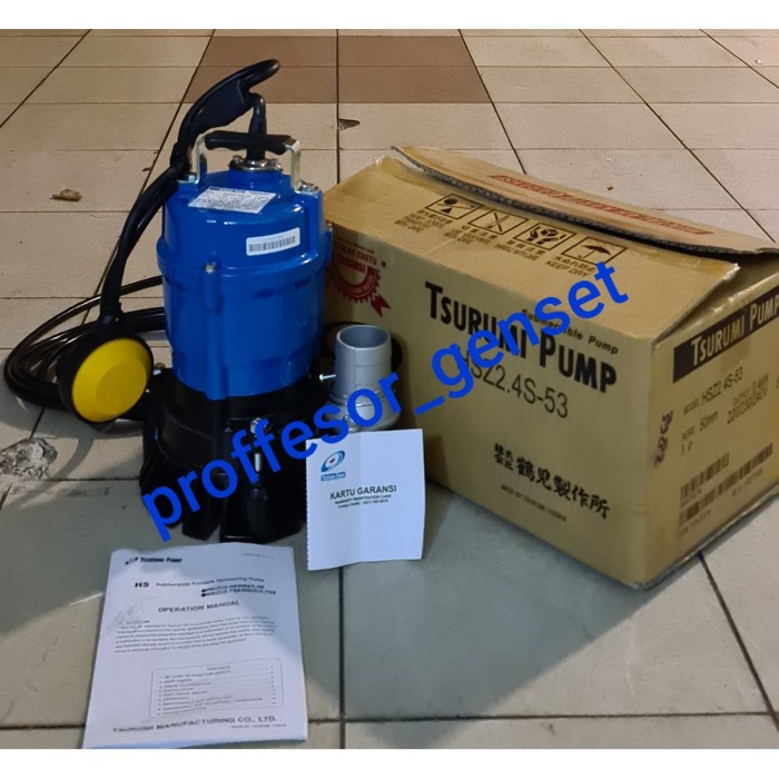 POMPA CELUP TSURUMI HSZ2.4S ( SUBMERSIBLE PUMP ) 2 INCH AUTO