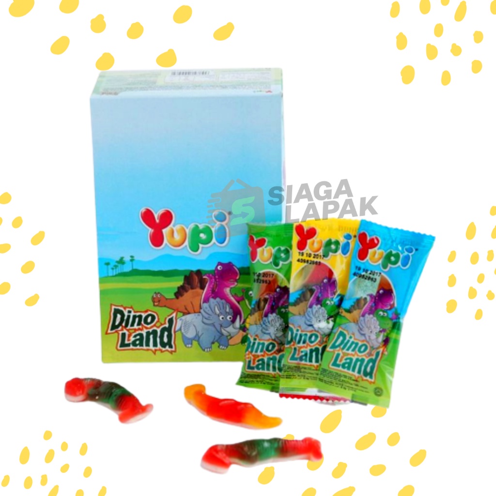 Permen Yupi Jeli Gummy Candy Jelly Box Aneka Rasa