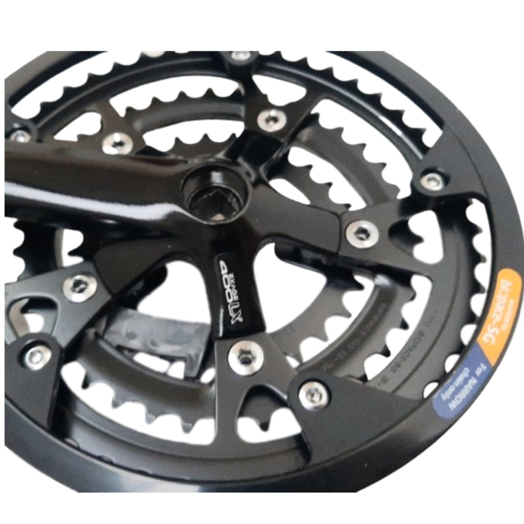 Crank Shimano Exage 400LX Oval 48T Japan