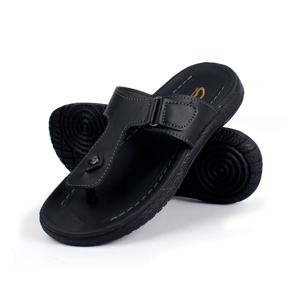 Sandal Kulit Pria Model Casual Terbaru CV 02