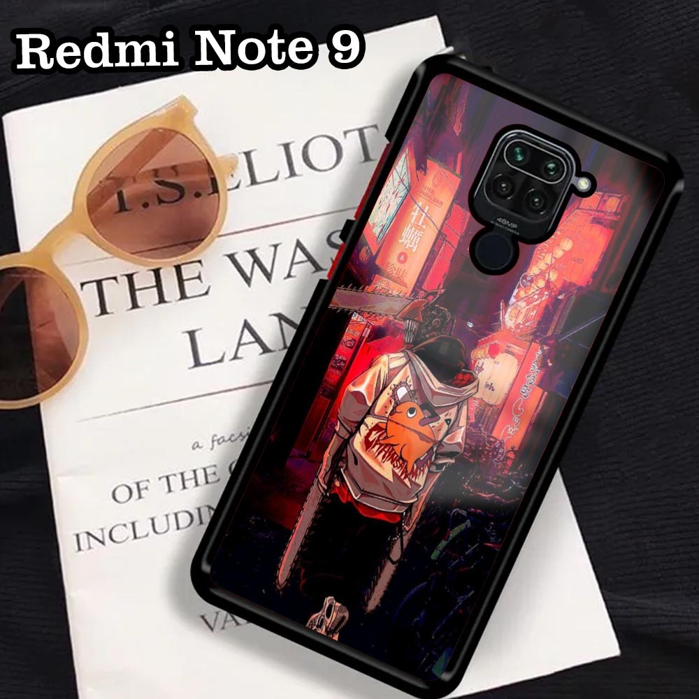 RC Case Xiaomi Redmi Note 9 Motif Anime Chainsaw Man Casing 2D Glosy Redmi Note 9 Softcase Redmi Not