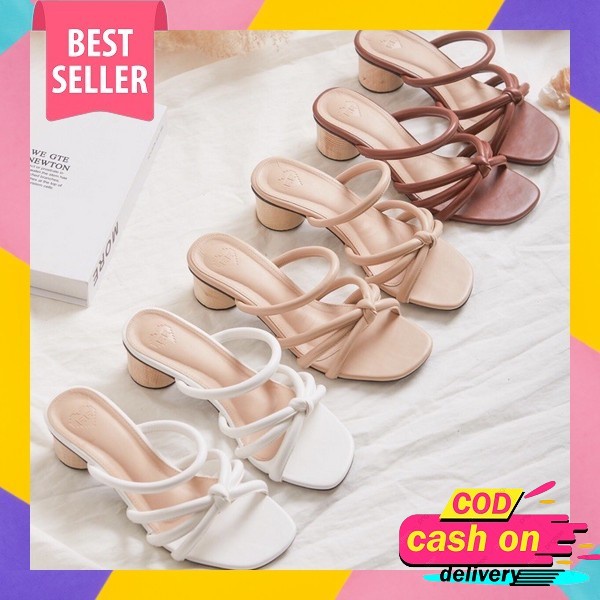 Pf070 Terbaru Sepatu Wanita Premium Import, Sepatu Kerja, High Heels, Sepatu Formal Heels Wanita Kon