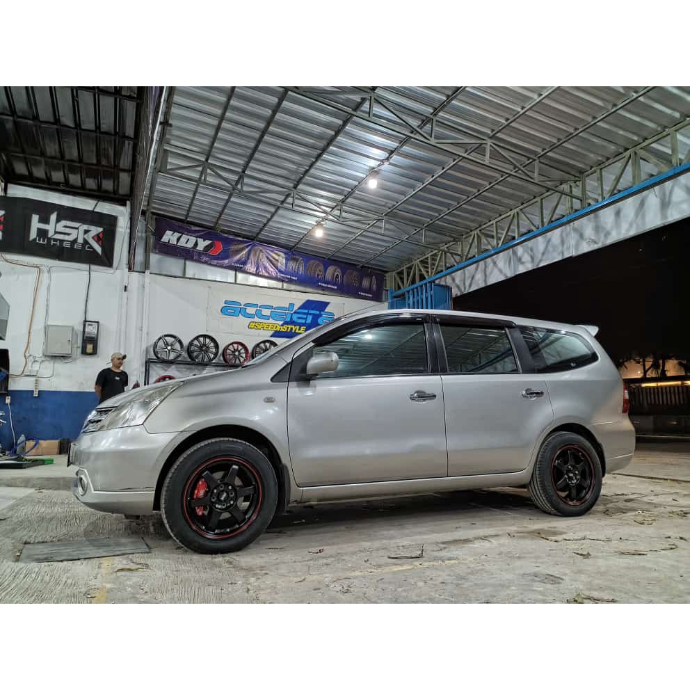 PAKETAN VELG BAN HSR NISSAN LIVINA R16 BAN ACCELERA 195/55 R16