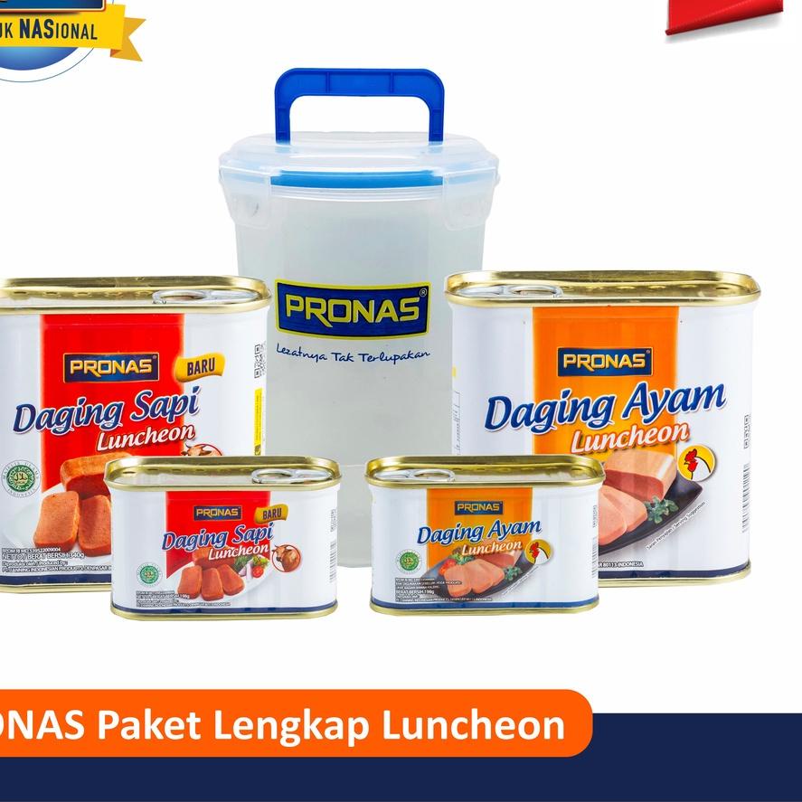 

♧ PRONAS Paket Lengkap Luncheon Free Canister ❃