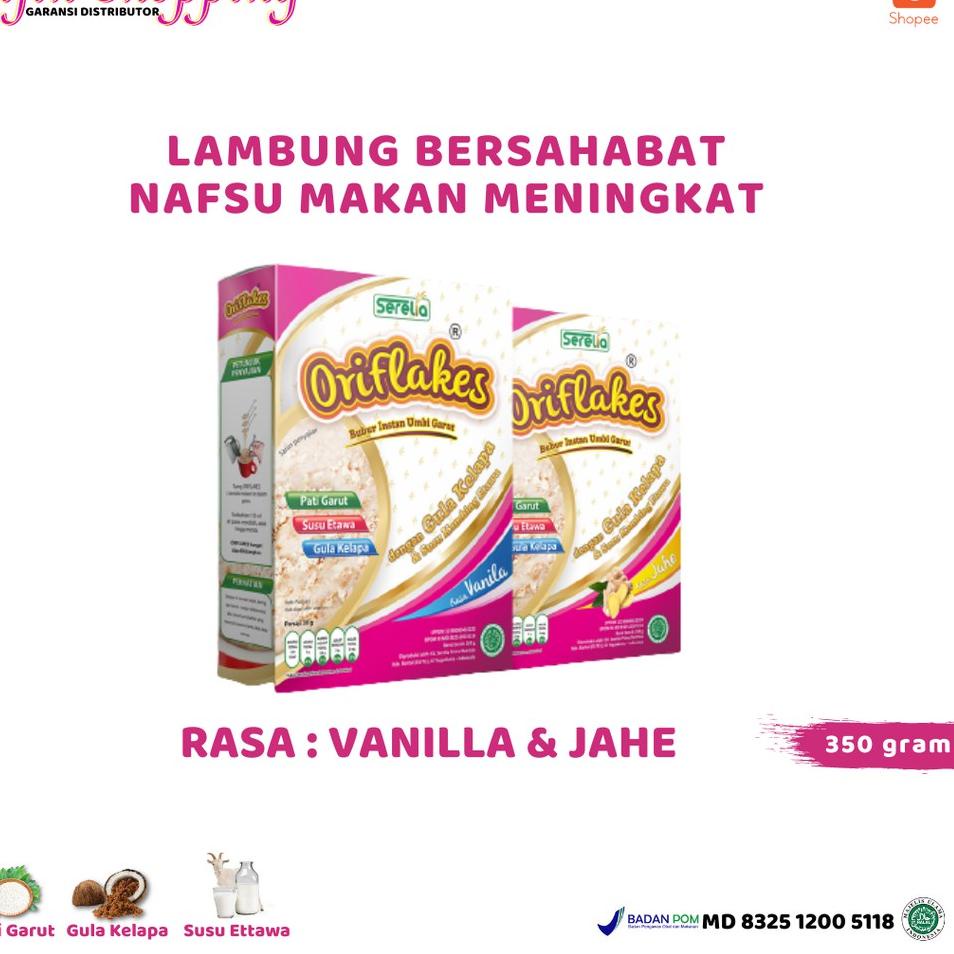 

♤ Oriflakes sereal umbi garut asam lambung susu oriflakes gastro maag gerd 350 gram bubur oriflakes umbi garut ♨