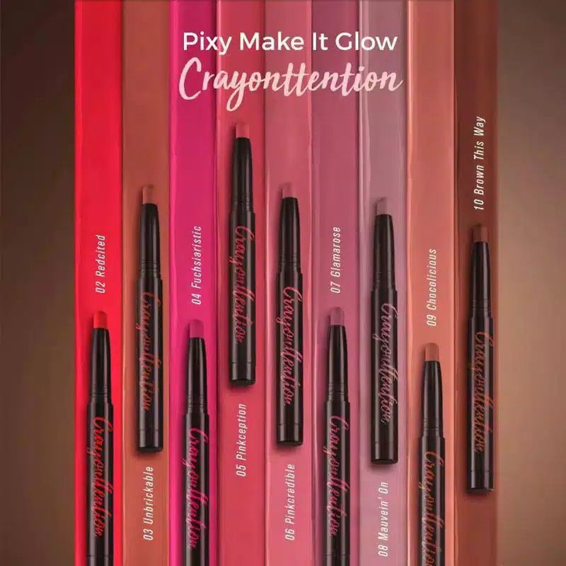 PIXY Make It Glow Crayonttention Lipstick lip crayon 1,4 gr