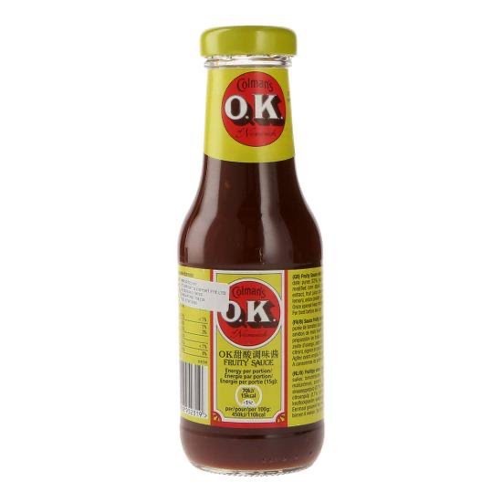 

Colmans OK fruity Sauce 335gr/Saus Buah