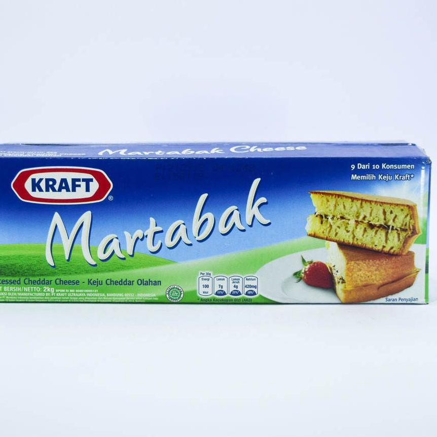 

☜ Kraft Martabak Keju Cheddar Cheese 2kg ♝