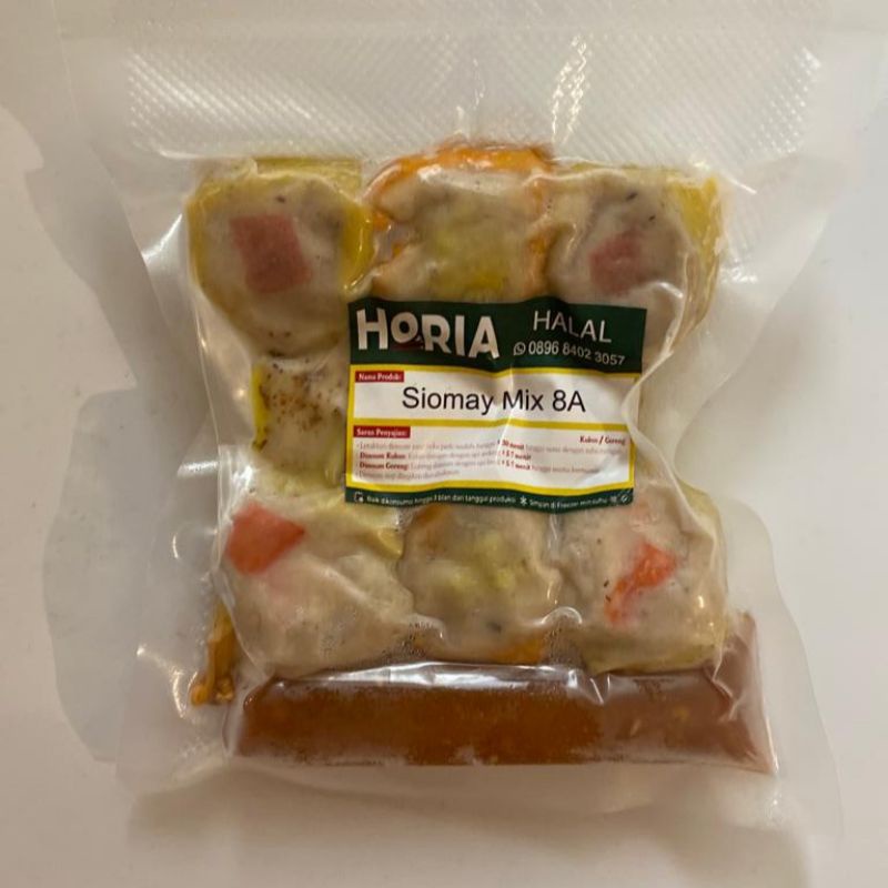 

Dimsum siomay mix 8A frozen + saus