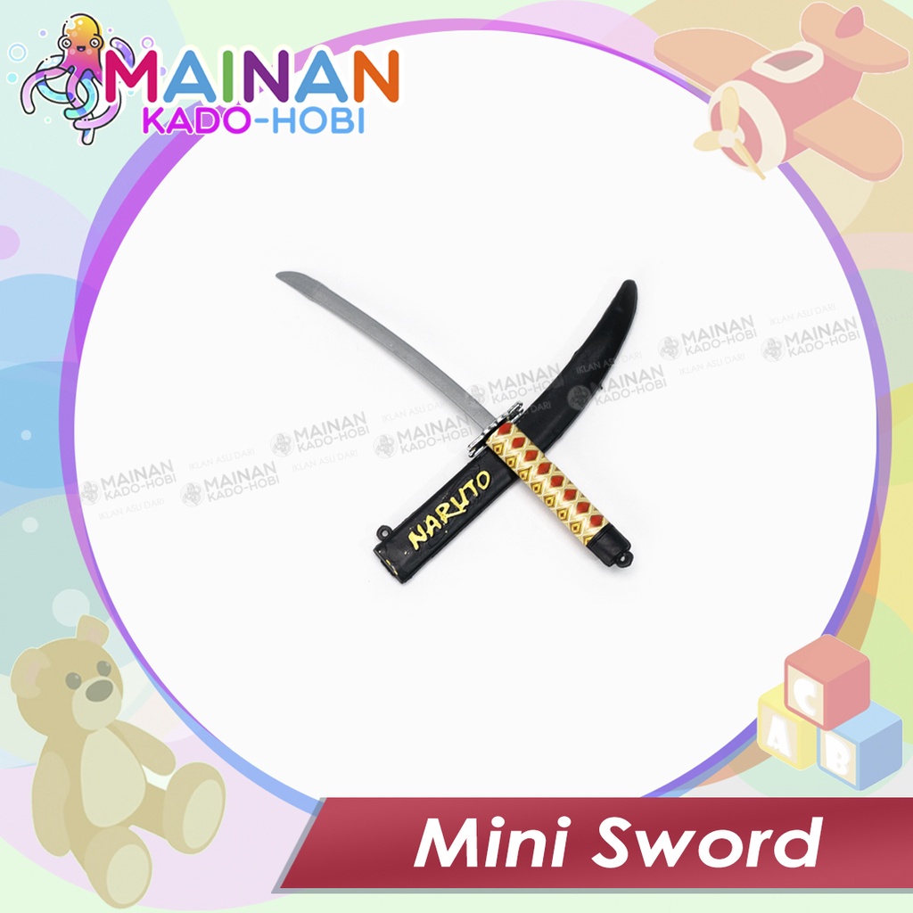 HOBI MAINAN KOLEKSI ANAK LAKI MINIATURE PEDANG SWORD TOYS