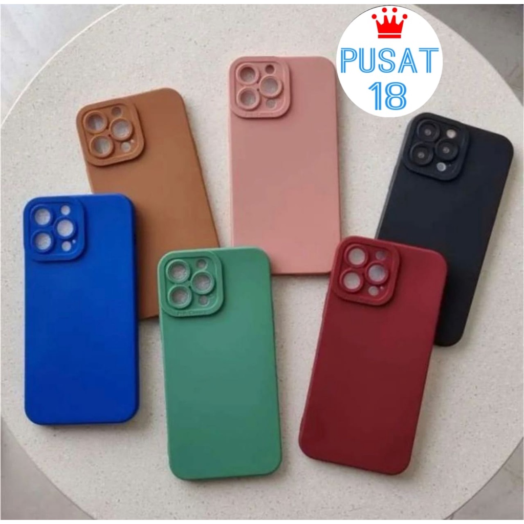 [PUSAT 18] Softcase Slim Matte Pro Camera For Iphone 13 Pro