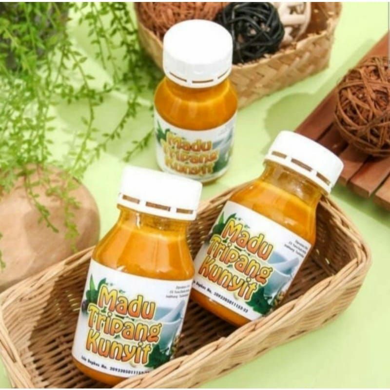 madu teripang kunyit original herbal maag kronis asam lambung