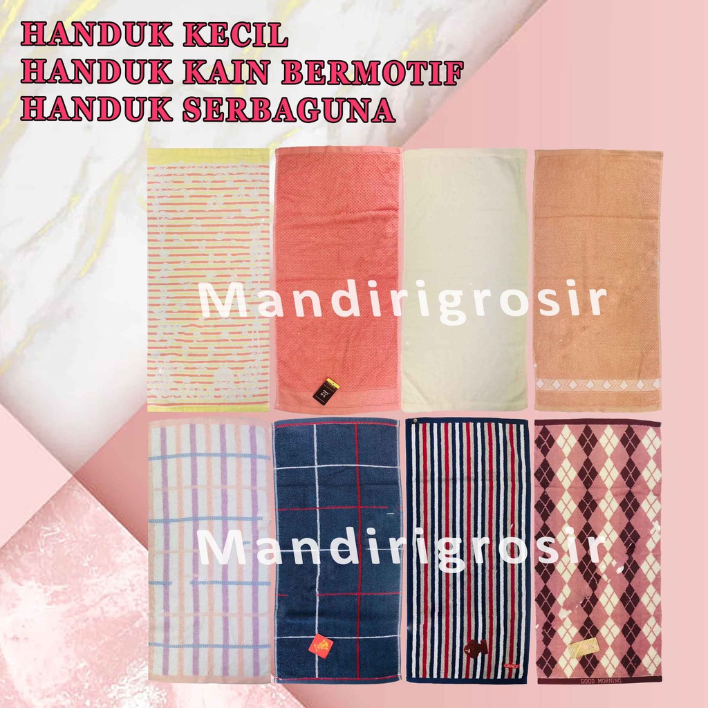 Handuk kecil* Handuk Mandi* Handuk Kain Bermotif* Handuk Serbaguna