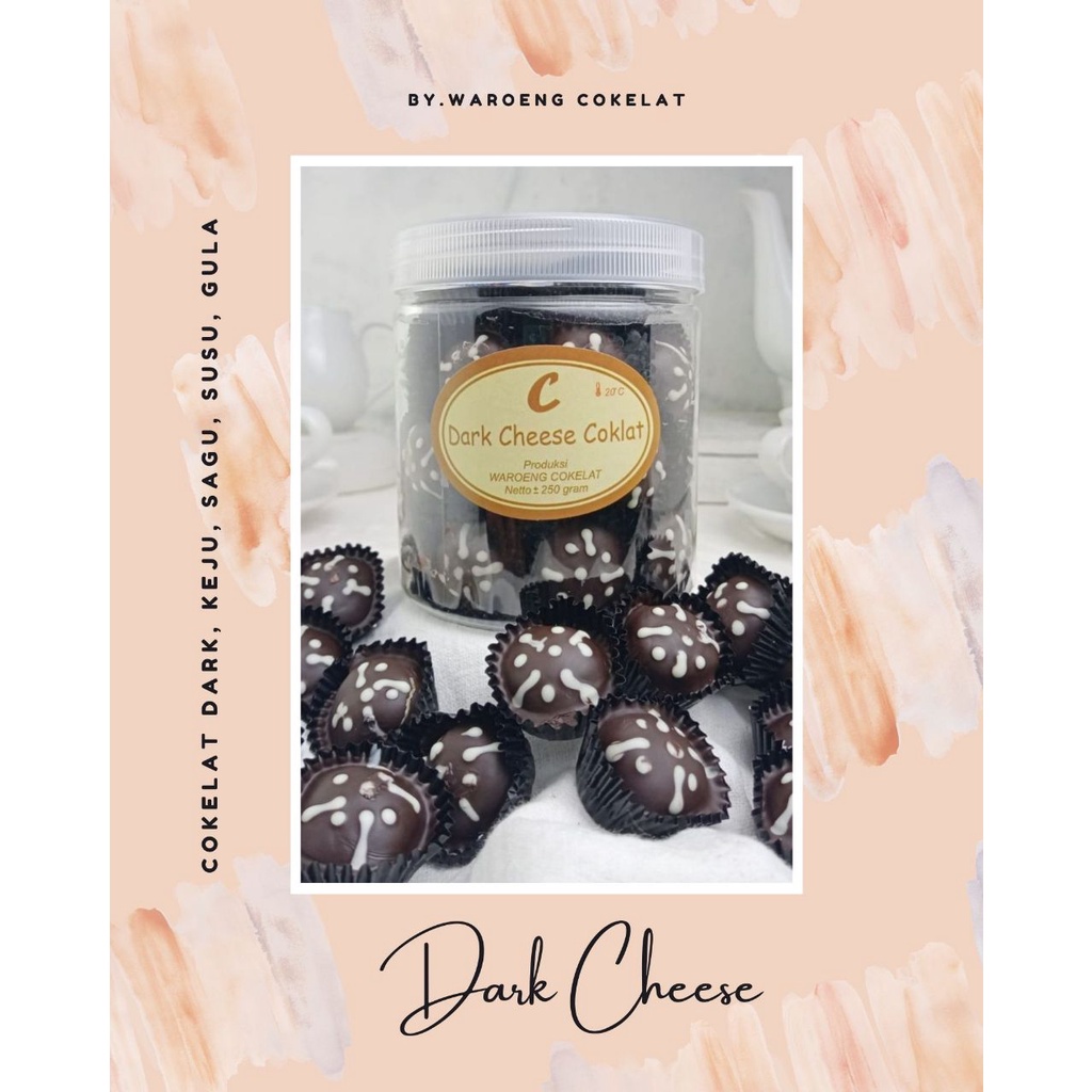 

COOKIES DARK CHEESE CHOCOLATE WAROENG CHOCOLATE