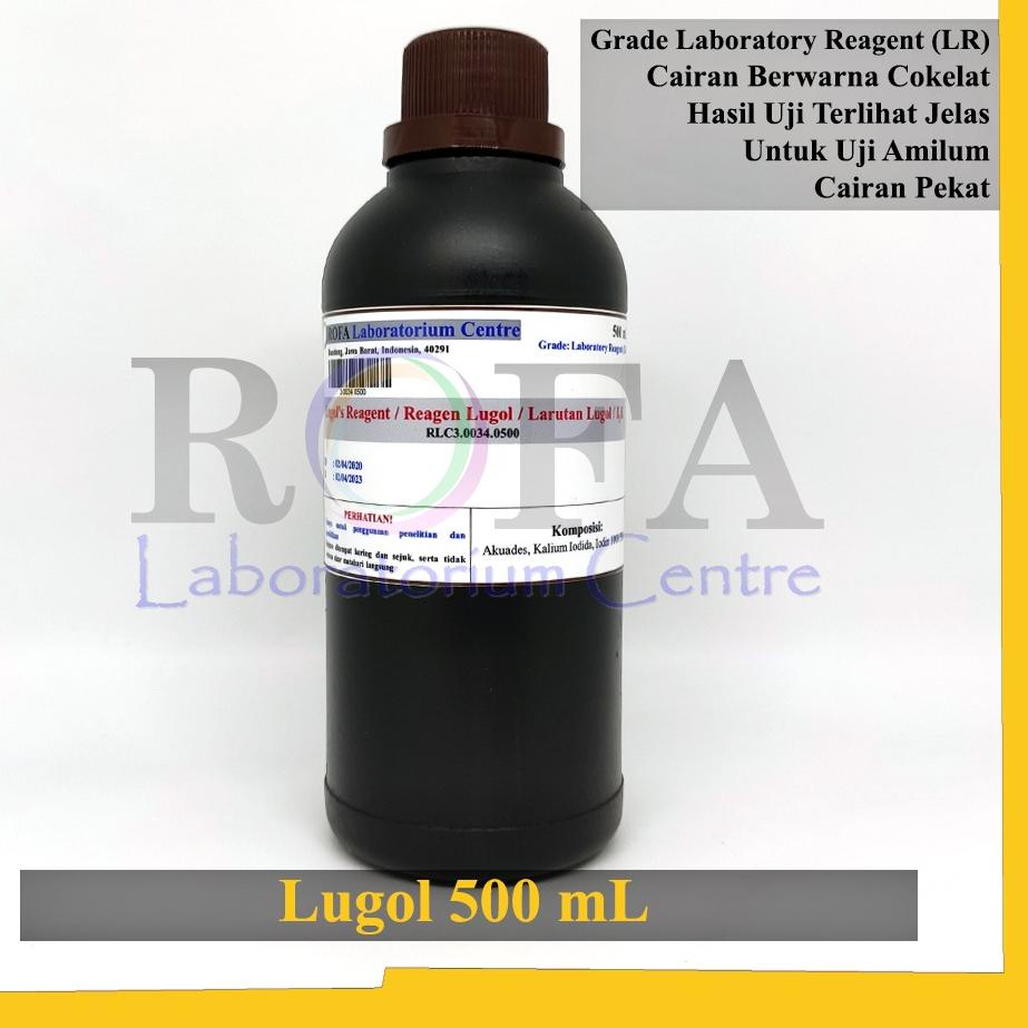 ▲ Larutan Lugol / Lugol's Solution / Reagen Lugol 500 mL ➾