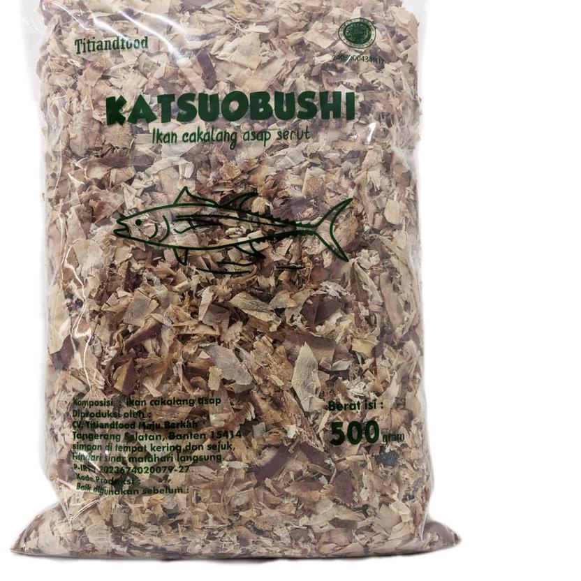 

♤ Katsuobushi Lokal Halus @500gram, ikan cakalang serut taburan takoyaki ✶