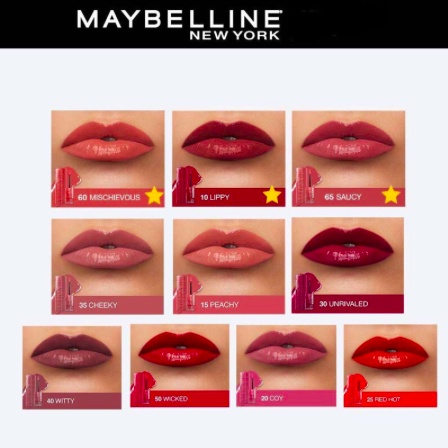 Maybelline Superstay Vinyl Ink | Liquid Lipstick Lip cream Liptint