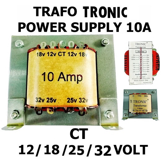 Trafo Tronic 10A seri 27 CT-32V+CT 12-18V