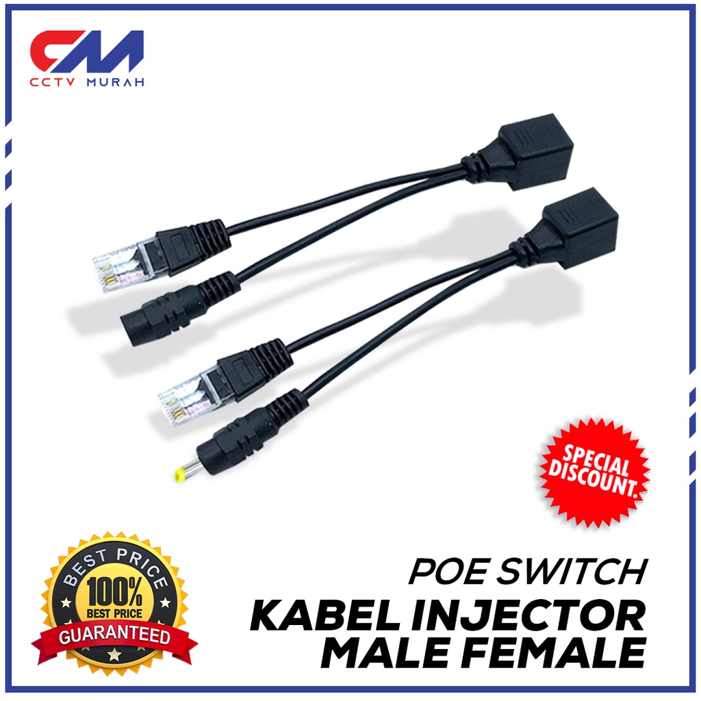 KABEL POE INJECTOR