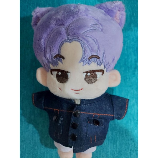 Meowmoni Meow Cute RM Kim Namjoon BTS Bangtan Doll Boneka Soft Plush Fansite