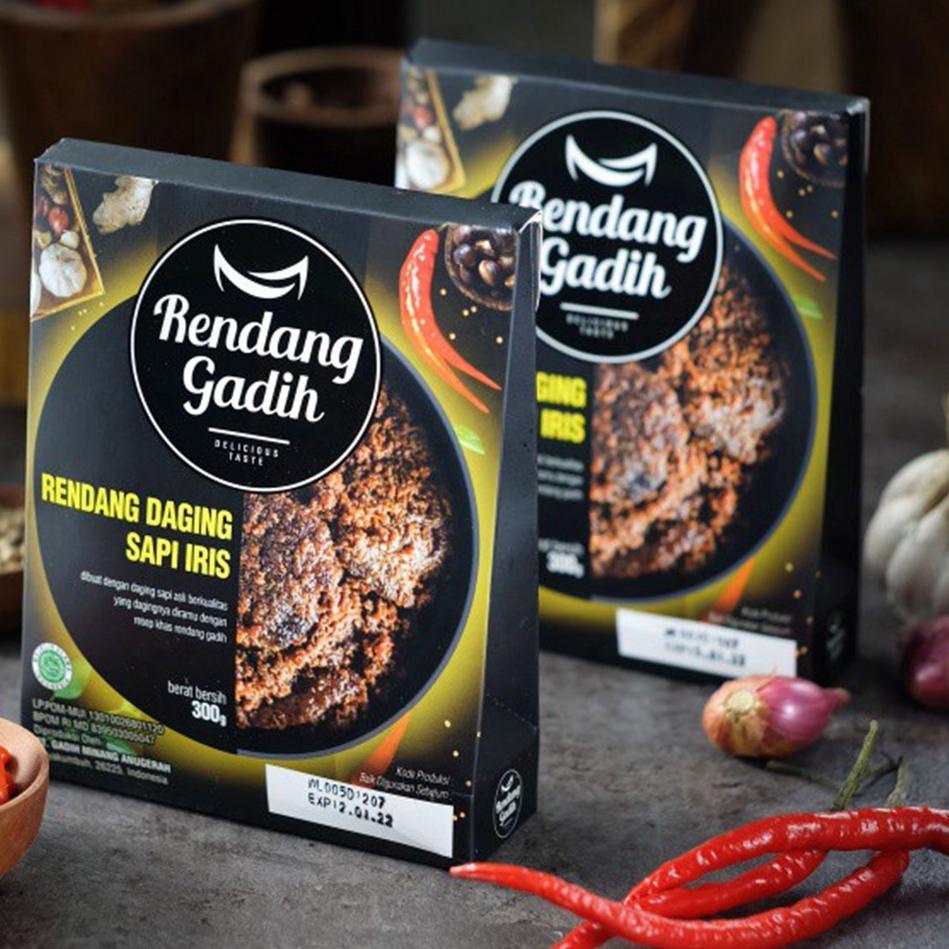 

❋ Rendang Daging Sapi Iris (250g) - Rendang Gadih ✸