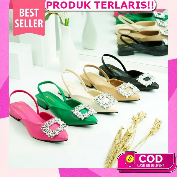 Hak High Heels Wanita Remaja Pesta Hils Lancip Cantik Hels 3Cm Terbaru [[[ Tersedia Cod ]]] Heels Wa