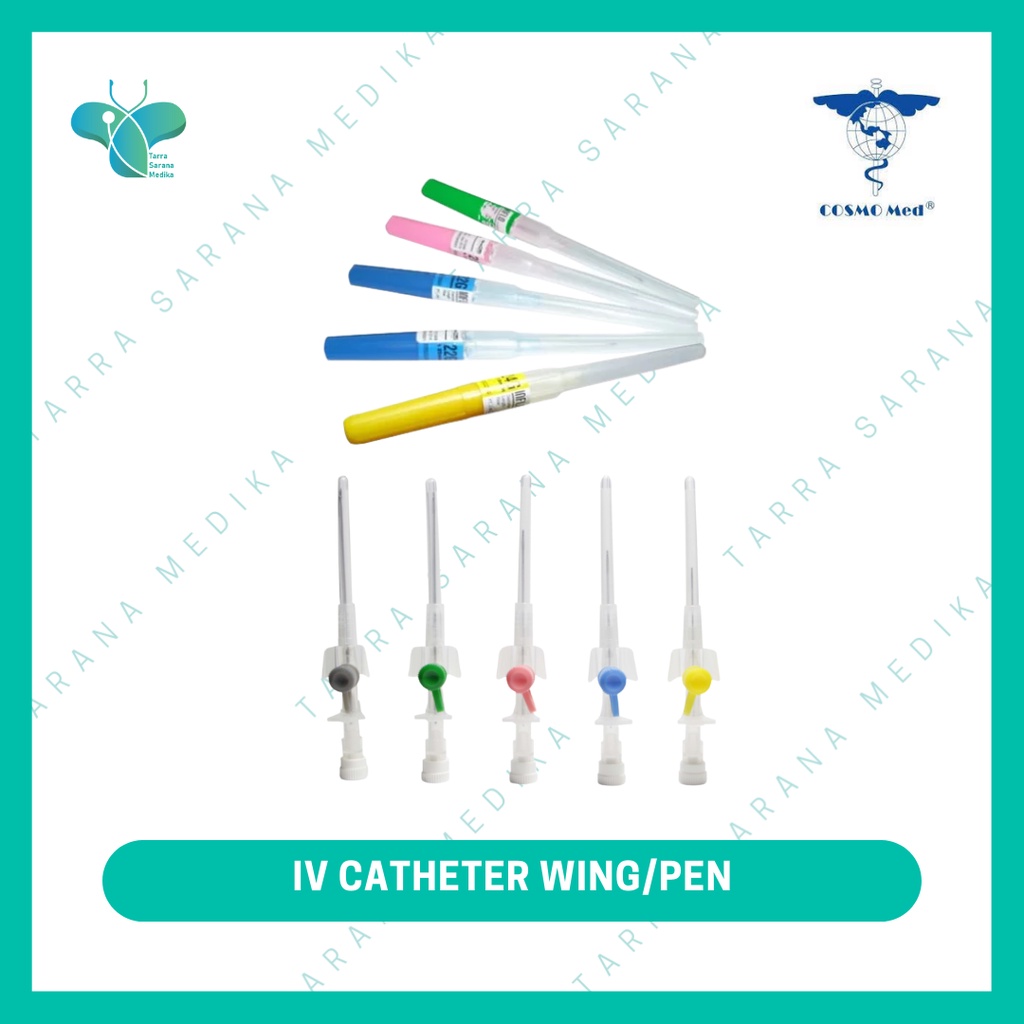 CosmoMed IV Catheter Pen/Wing per pcs