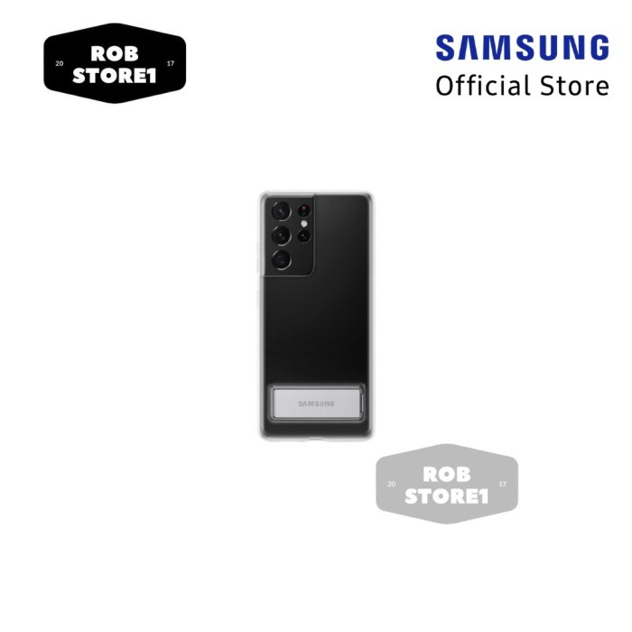 Terlaris Cover Galaxy S21 Ultra Clear Standing Cover