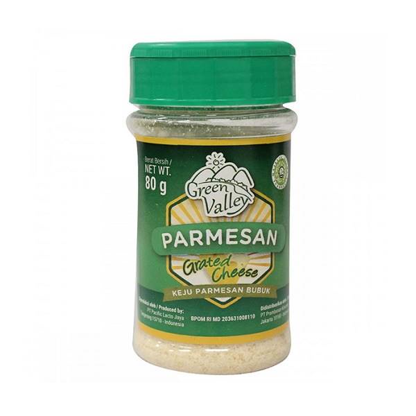 

GREEN VALLEY PARMESAN CHEESE 80 GR - KEJU