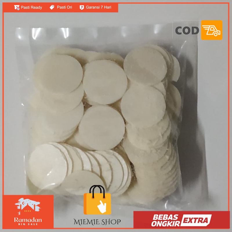 

Hosti Roti Perjamuan Kudus polos 50 gram