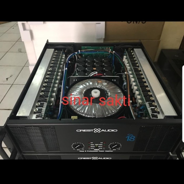 Power Amplifier Crest Audio Ca18/Ca 18 Body Panjang