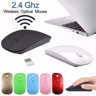 MOUSE WIRELESS USB Mouse tanpa Kabel Mouse Slim Mouse Elegan mouseAP-01