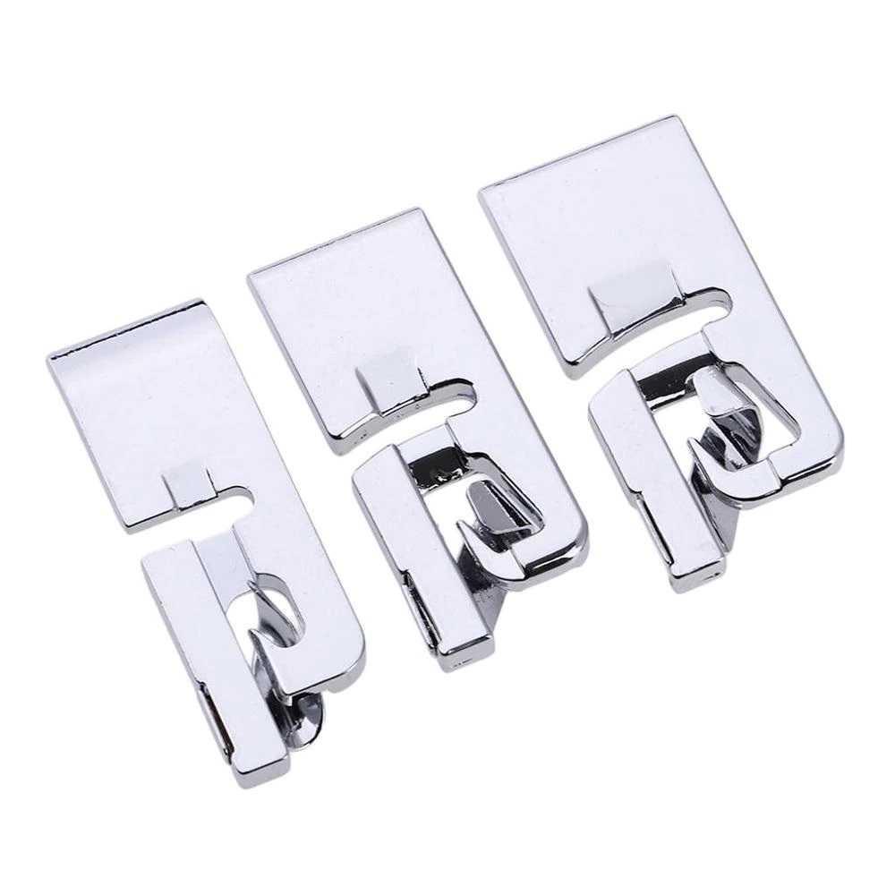 Sepatu Mesin Jahit Set Hem Presser Foot 3 PCS - CYJ-33 - No Color