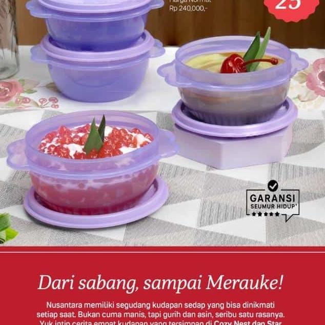 star bowl tupperware