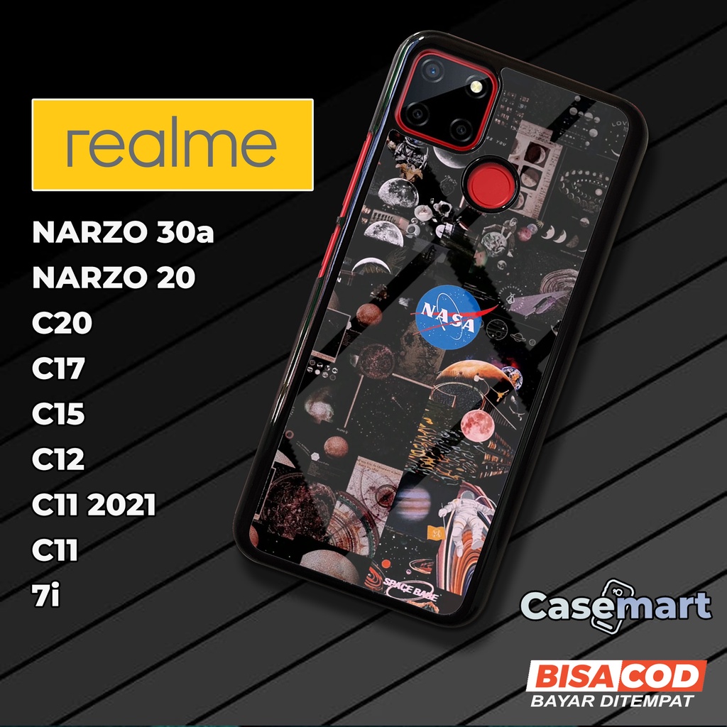 Case Realme C11 C12 Narzo 20 30A C15 C17 7i C20 C11 2021 [NASA] Casing Hp Realme C11 C12 Narzo 20 30