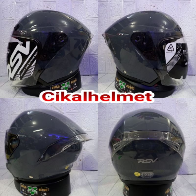 HELM RSV WINDTAIL SOLID STONE GREY GLOSSY RSV WINDTAIL SOLID ORIGINAL