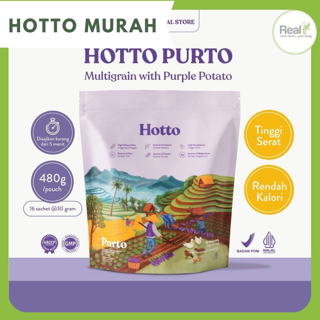 

HOTTO MURAH PURTO OAT MULTIGRAIN UBI UNGU