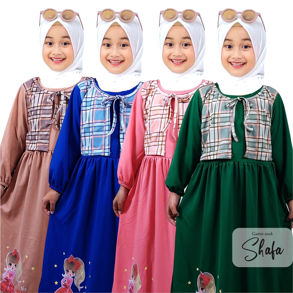 CF Kids Gamis Anak Shafa