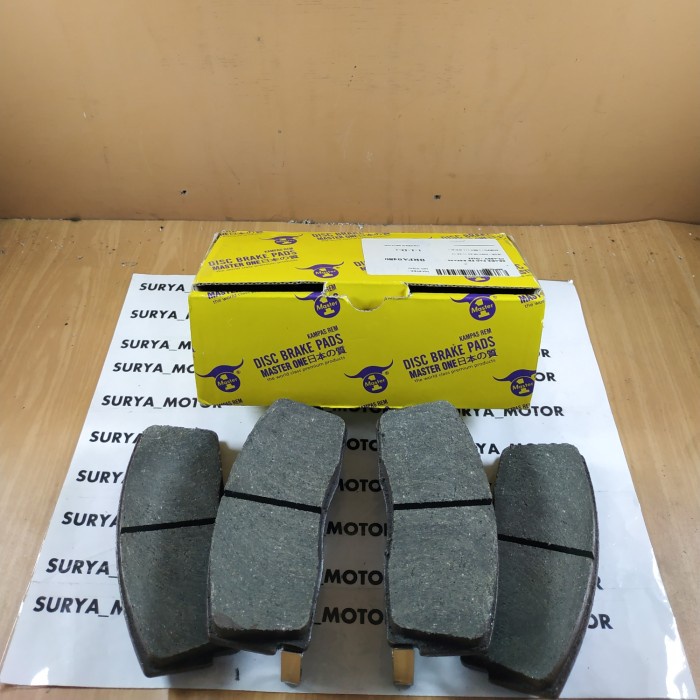 Kampas Rem Depan Daihatsu Classy Charade G102 Master1 Sae