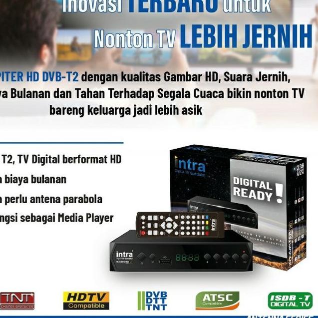 ♥ Resiver digital dvbt2 set top box intra int jupiterHD Dvb T2 ➦