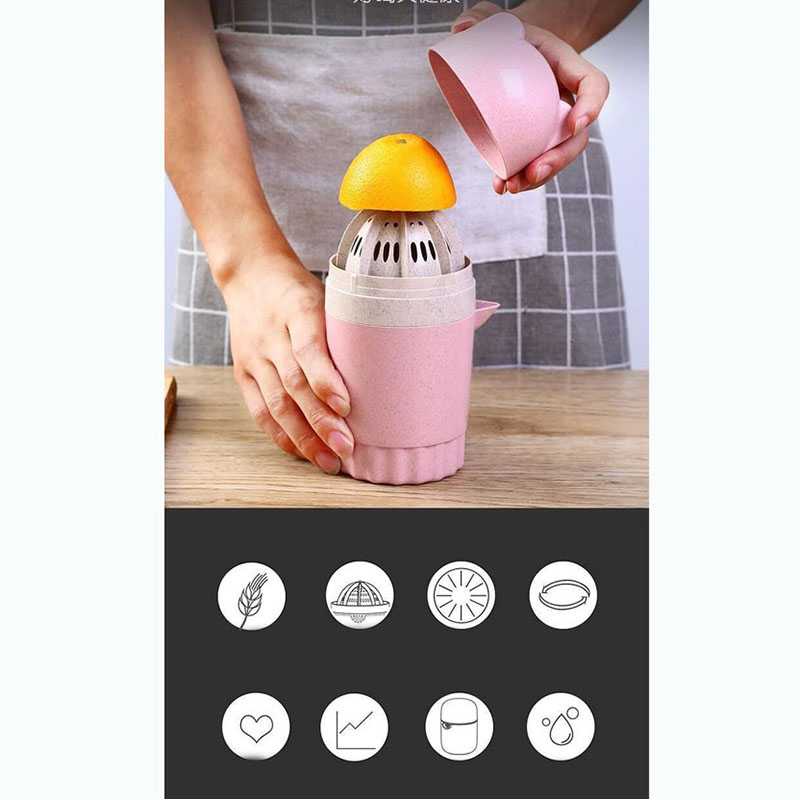 (BISA COD) FTIHSHP LUCOG Alat Peras Buah Jeruk Mini Juicer Presser Squeezer - Juicer0911