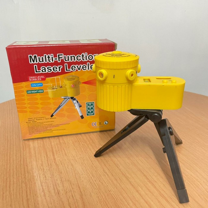 Laser Leveler Siku Laser Waterpass Kaki Tripod Siku Tukang Laser Level