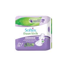 Softex Daun Sirih Ungu 29cm Wing isi 8+1 Murah