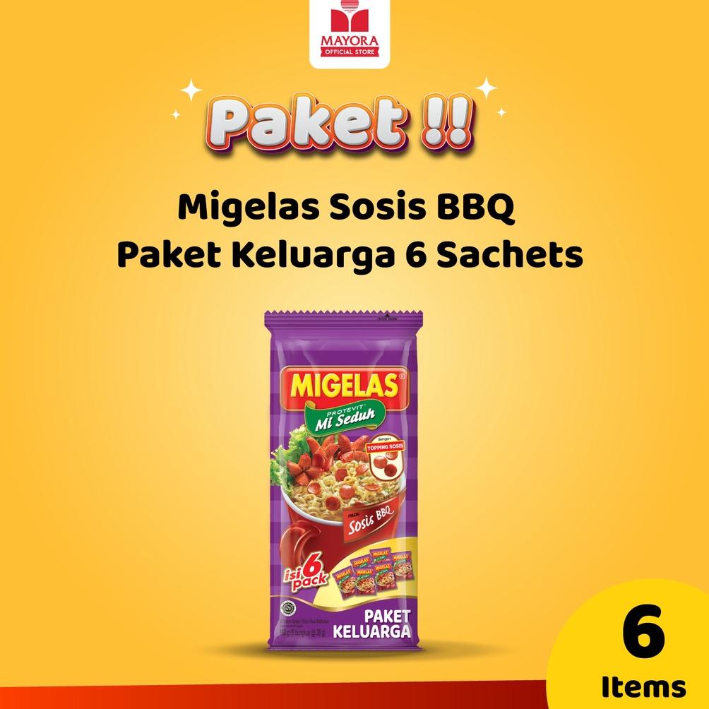 

[spin1] Migelas Sosis BBQ Paket Keluarga 6 Sachets