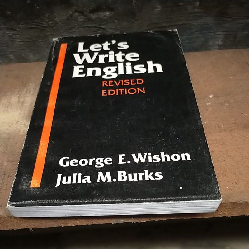 

buku let's write English