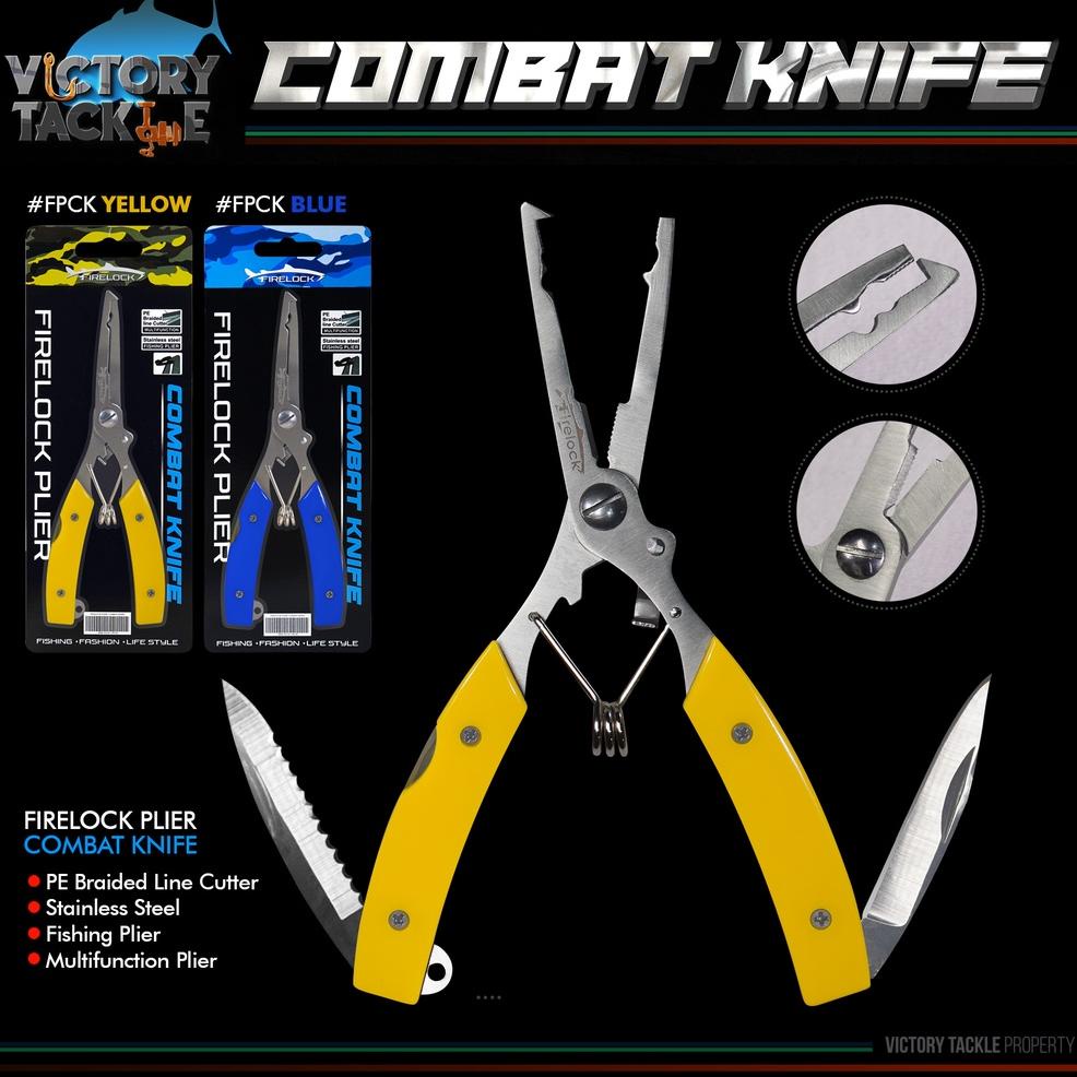 MURAH TANG PANCING / FIRELOCK FISHING PLIERS COMBAT KNIFE