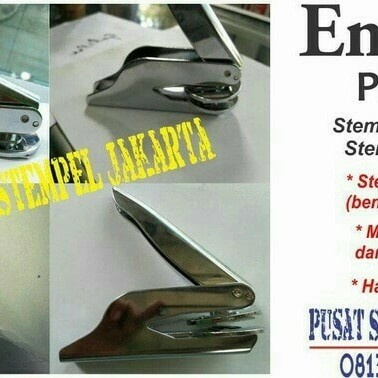 

Terlaris Stempel Emboss / Stempel Timbul