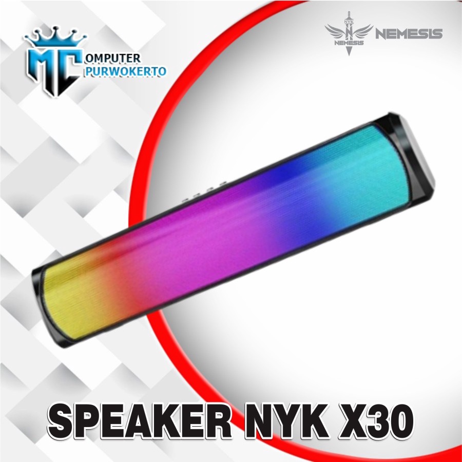 Speaker Gaming RGB Bluetooth NYK X30 Siren