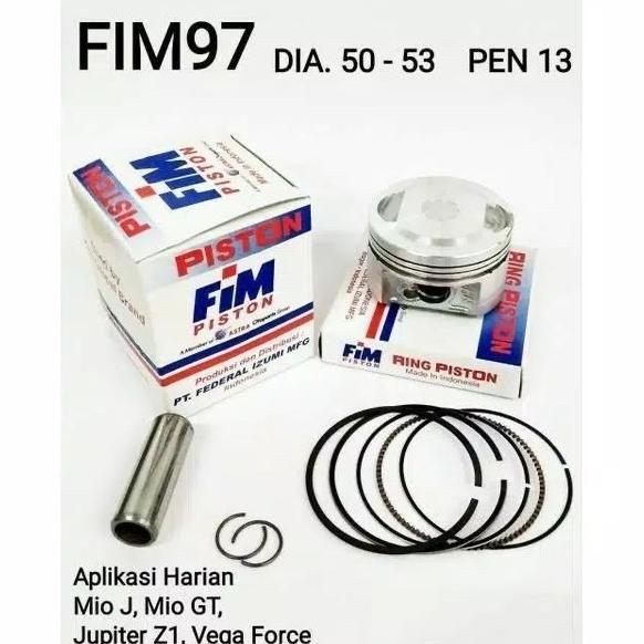 Piston Fim Yamaha Mio J Mio Soul GT Fino Injeksi 115 Pin13 FIM97